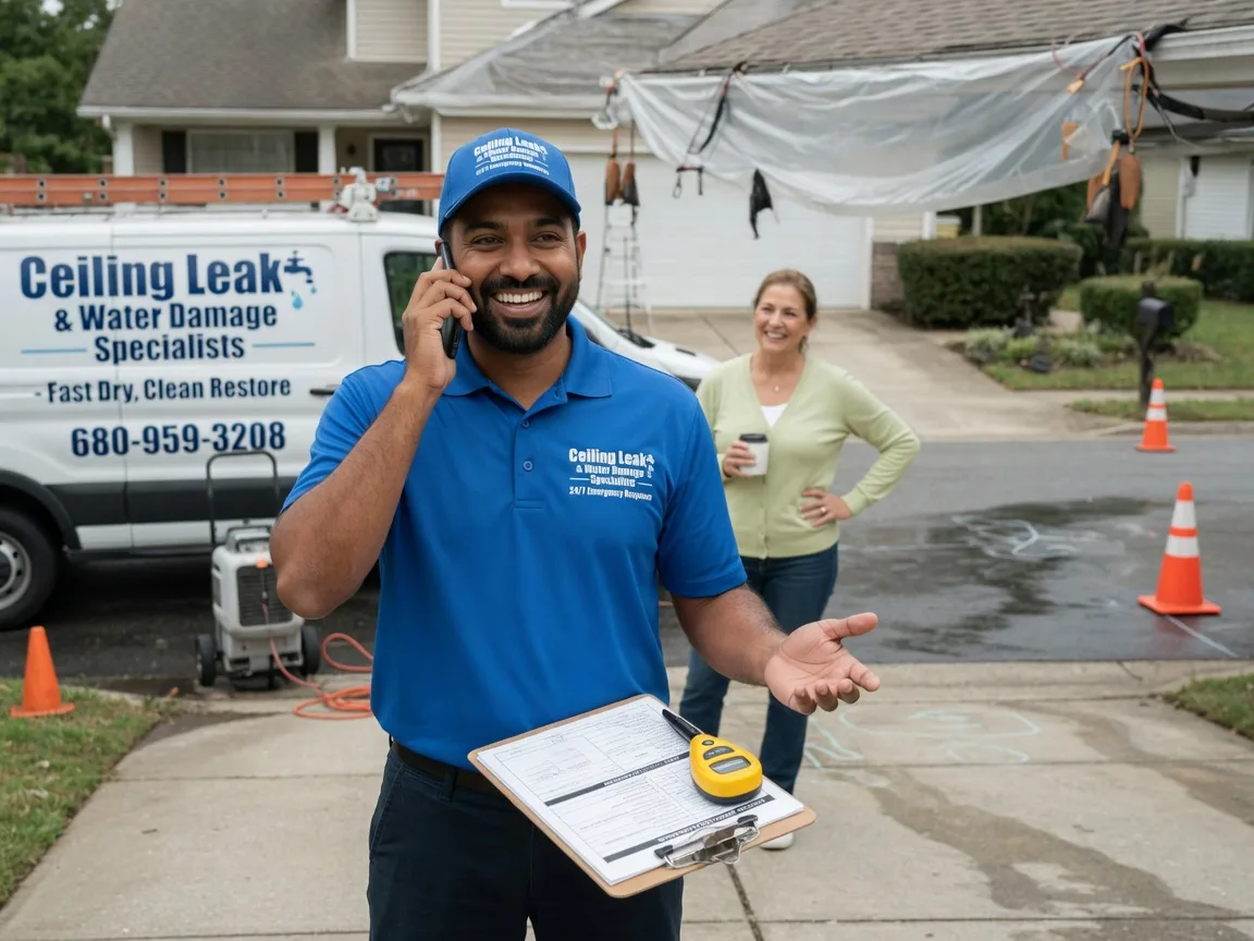 Ceiling Leak Cleanup Wessington Springs, SD FAQs